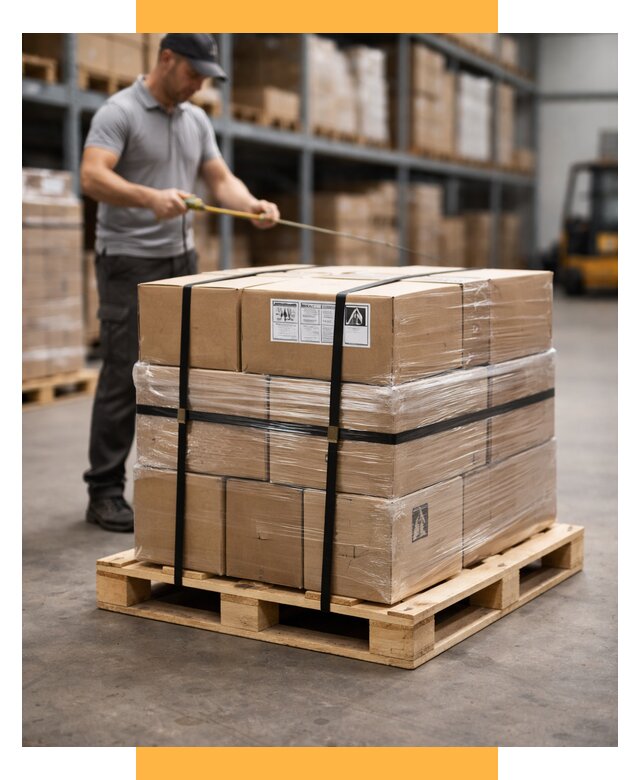 Упаковка и паллетирование грузов от 3591 р. | СетСервис-Грз