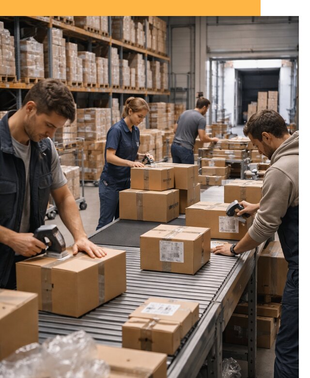 Доставка товаров для маркетплейсов от двери до склада от 7696