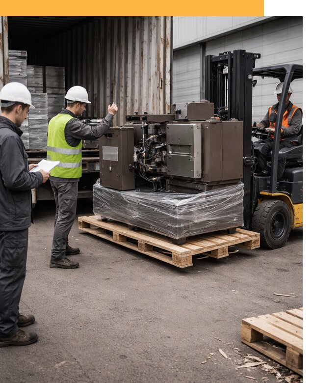 Доставка промышленного оборудования из Европы от 46175