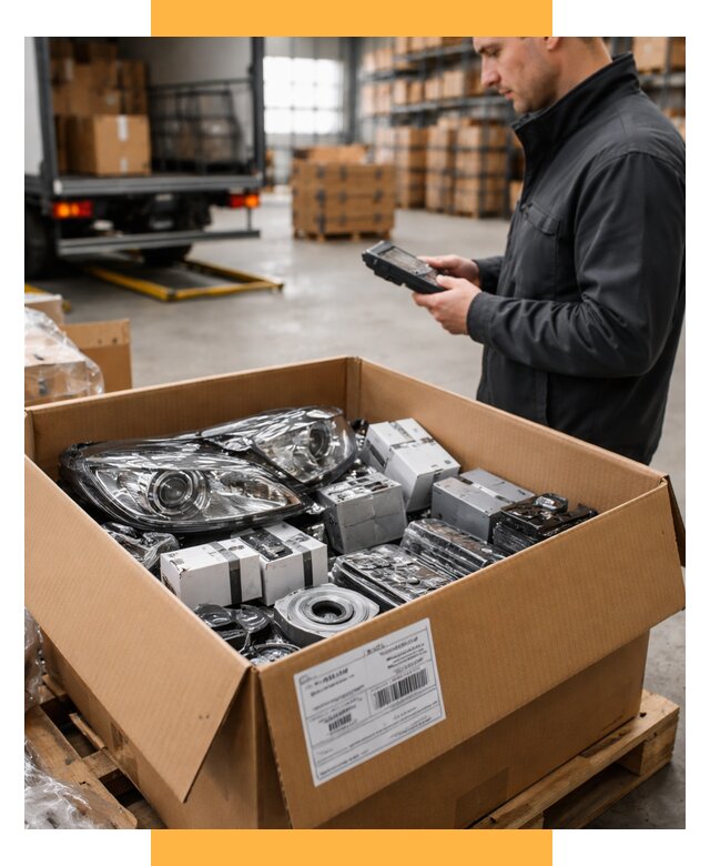 Доставка автозапчастей из Европы под ключ от 12826 р. | СетСервис-Грз