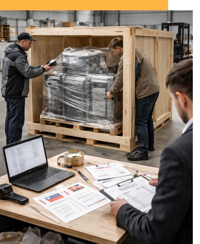 Доставка промышленного оборудования из США от 66697 руб