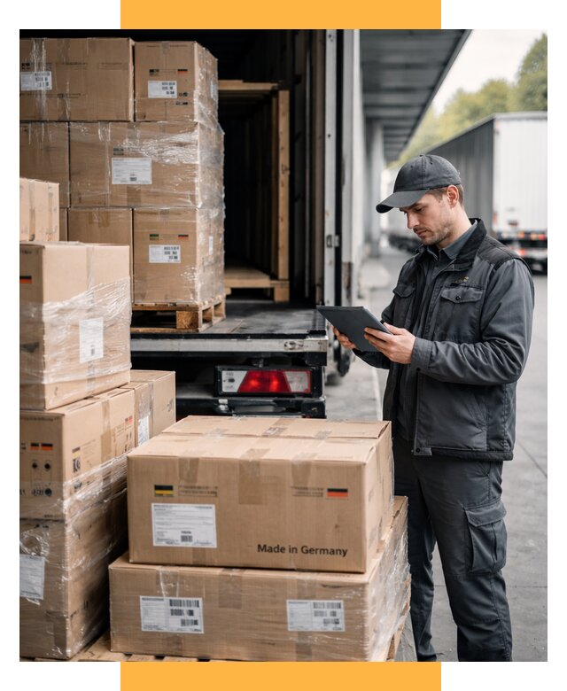 Доставка грузов из Германии от 46175 р. быстро - СетСервис-Грз