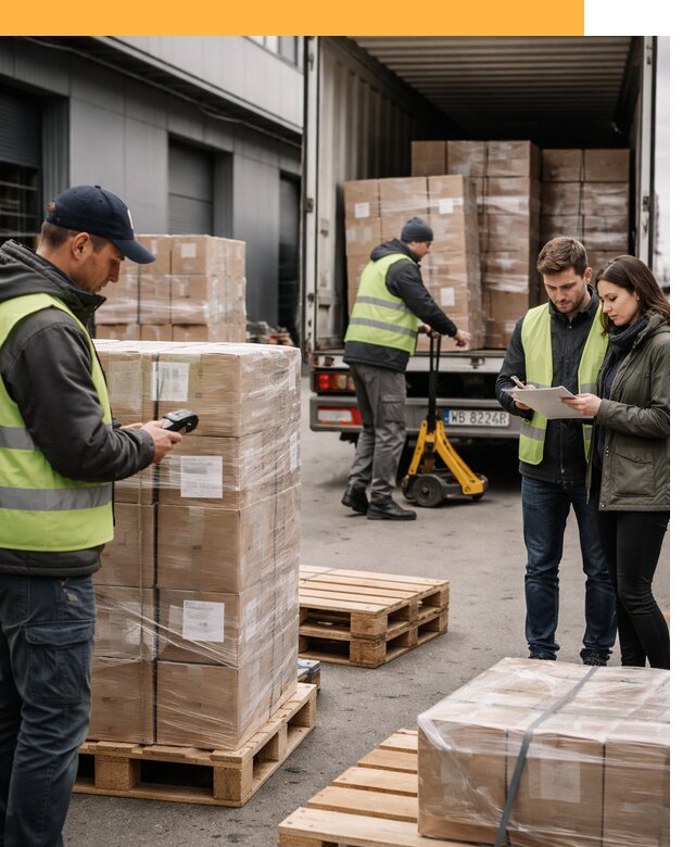 Доставка грузов из Польши: морем, авто и авиа от 7696