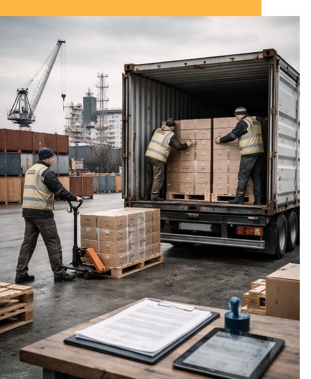 Доставка грузов из Латвии от 25653 руб, морская, авто, авиа