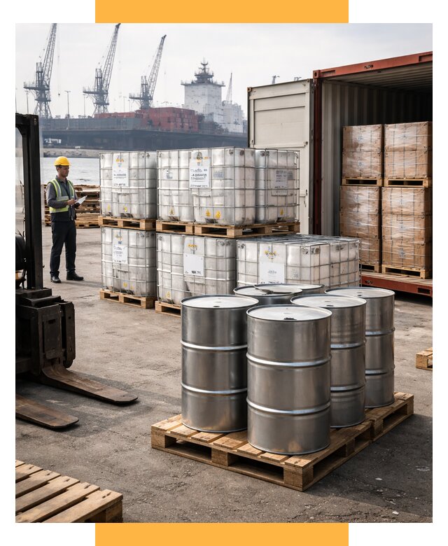 Доставка химического сырья из Индии от 256525 р. | СетСервис-Грз