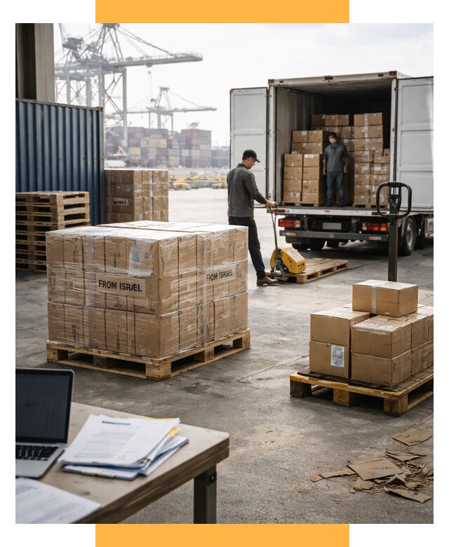 Доставка грузов из Израиля от 15392 р., логистика от СетСервис-Грз