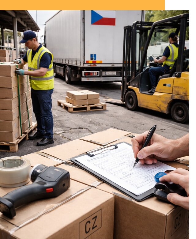 Доставка грузов в Чехию от 35914 руб, международные перевозки