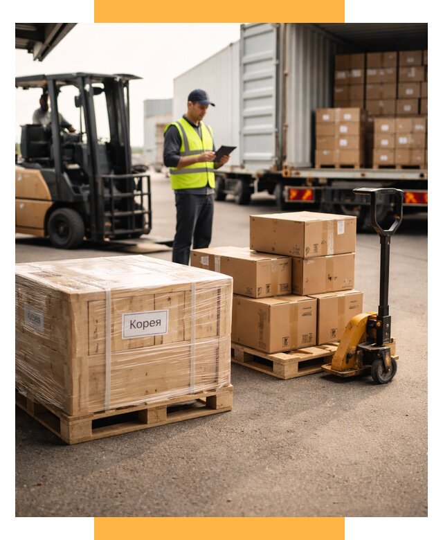 Доставка грузов в Корею из России от 35914 р. | СетСервис-Грз