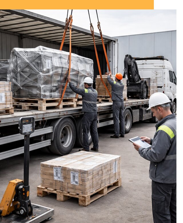 Перевозка крупного оборудования по миру от 30783 руб