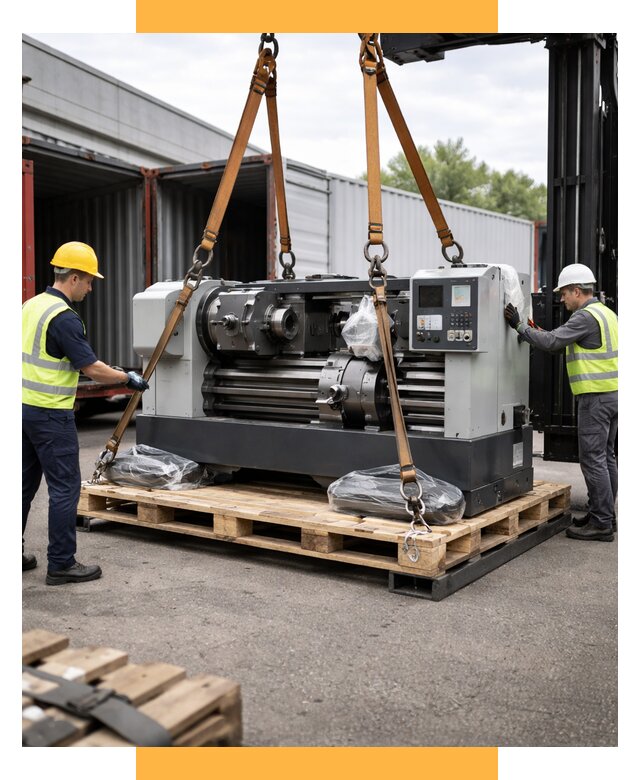 Перевозка станков и таможня от 61566 р. | СетСервис-Грз логистика