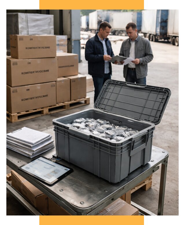 Перевозка комплектующих из Китая от 6670 р. | СетСервис-Грз