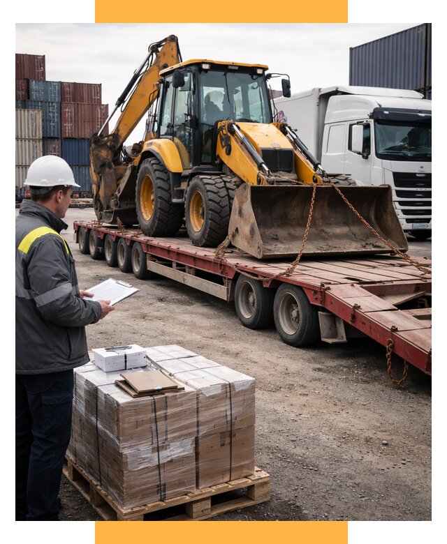 Международная перевозка спецтехники от 46175 р., СетСервис-Грз