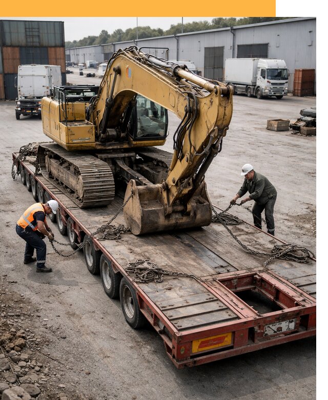 Перевозка спецтехники по России и миру от 46175 руб