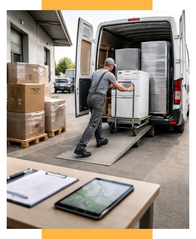 Перевозка бытовой техники от 6670 р. - логистика СетСервис-Грз