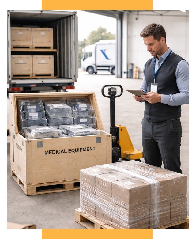 Перевозка медицинского оборудования от 15392 р. в СетСервис-Грз