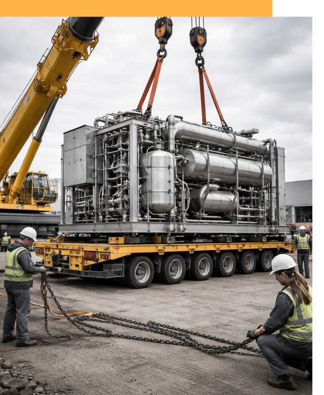 Перевозка тяжеловесных грузов по миру от 153915 руб