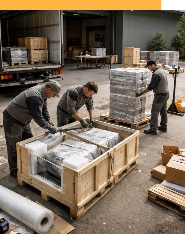 Перевозка выставочных грузов по миру от 25653 руб за м2 с таможней