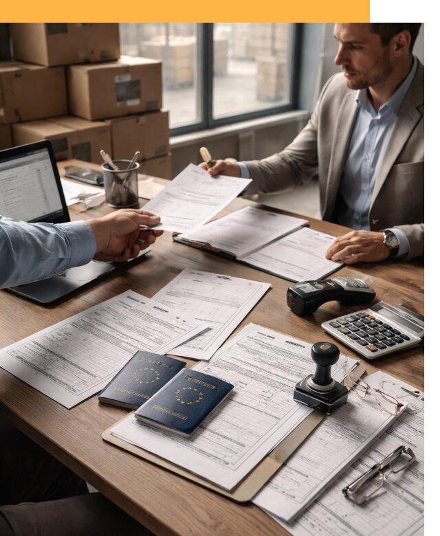 Таможенное оформление грузов из Европы от 8722 руб