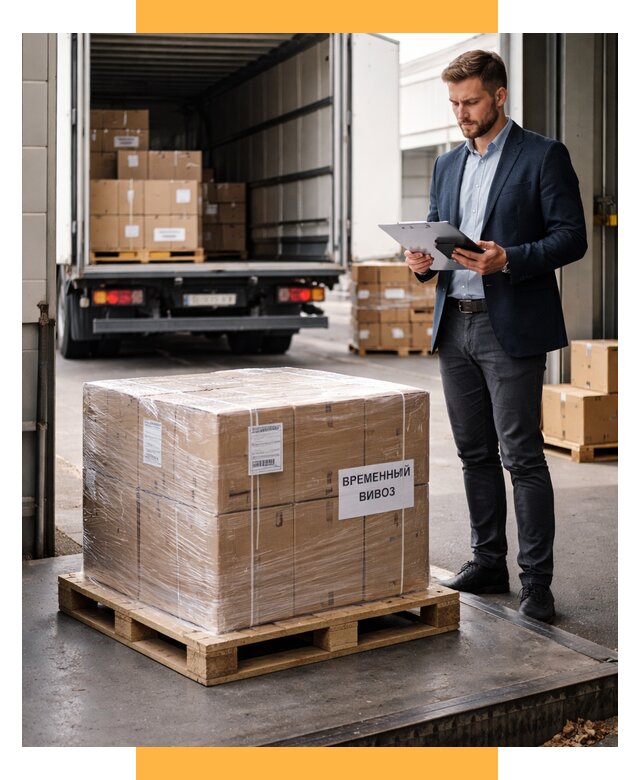Временный вывоз товаров под ключ от 8209 р. | СетСервис-Грз