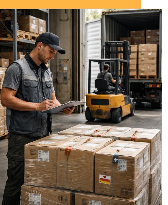 Реэкспорт товаров с таможенным оформлением и доставкой от 12313