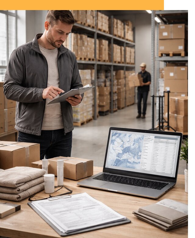 Закупка товаров в Европе под ключ: доставка, таможня от 7696 руб